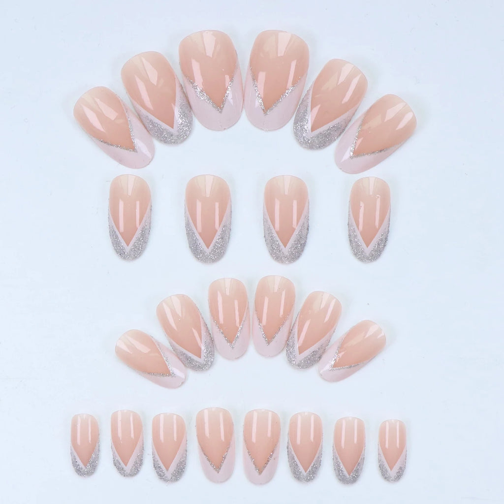 VortexGlow Nails (24 PCs)