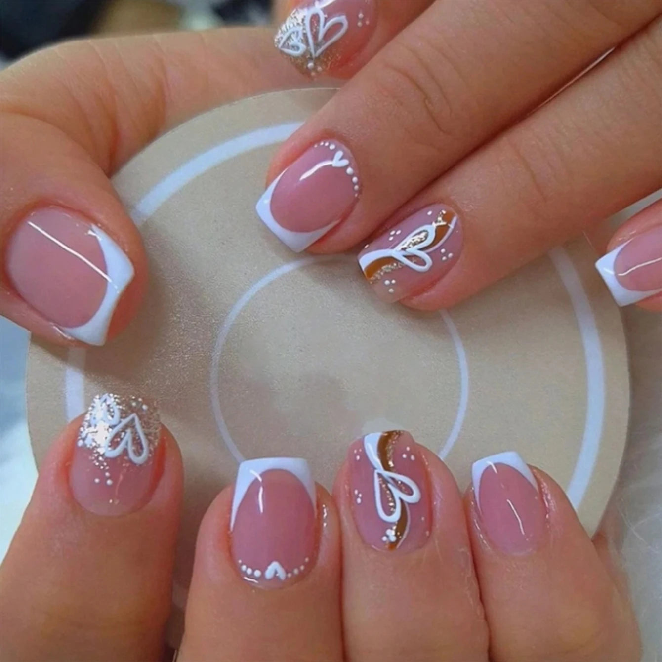 Square French Tips