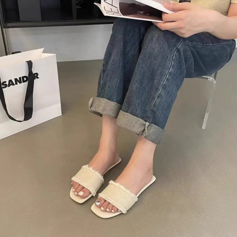 Solid Sandals