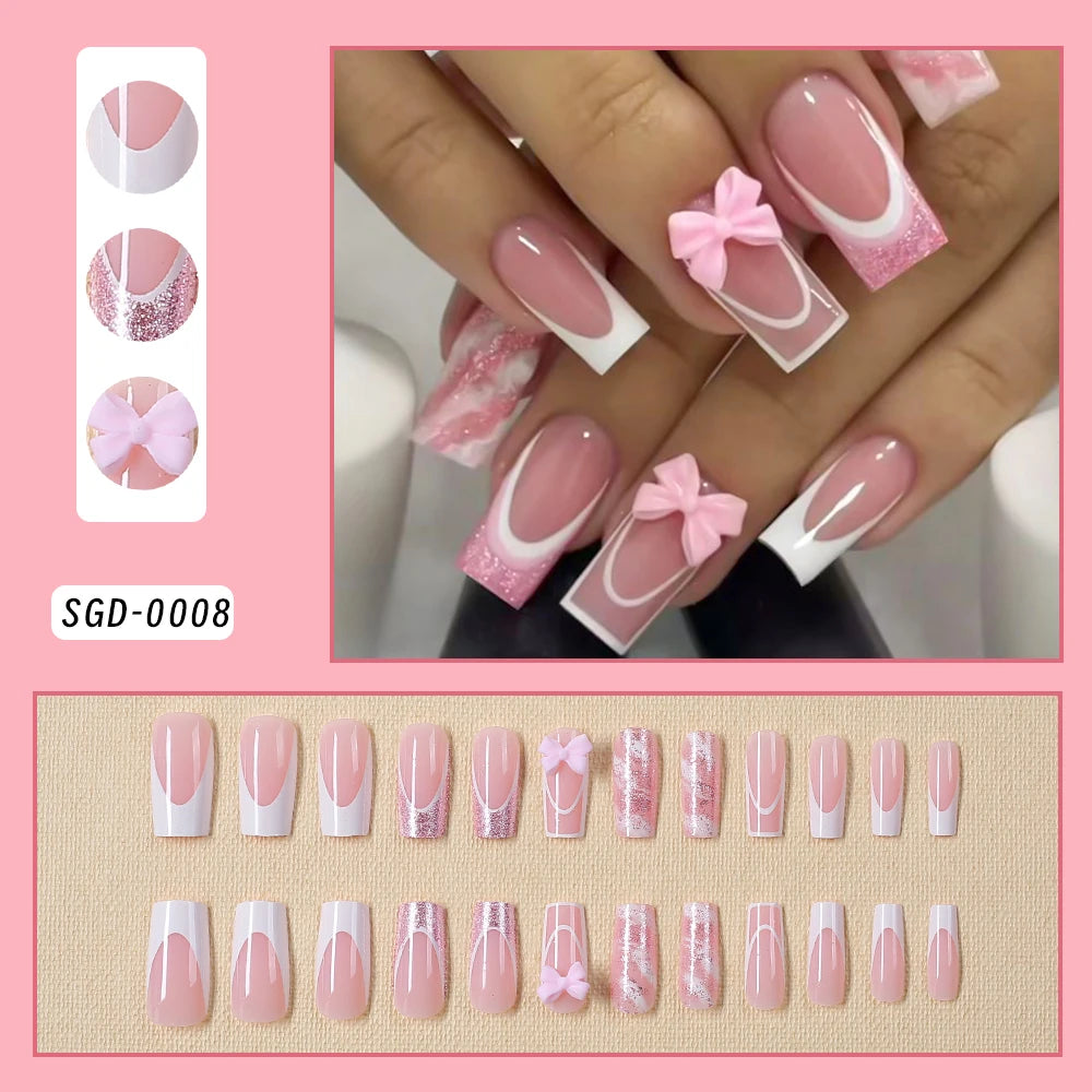 BowGlam Nails (24 PCs)