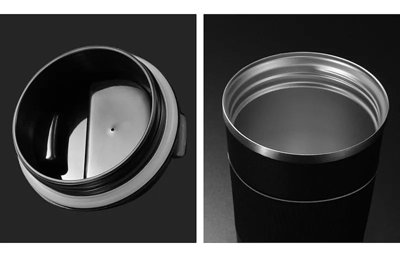 stainless steel coffee mug