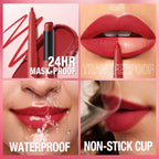 waterproof lip-liner+lipstick
