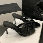 Summer elegant heels slippers