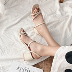 Summer casual high heels