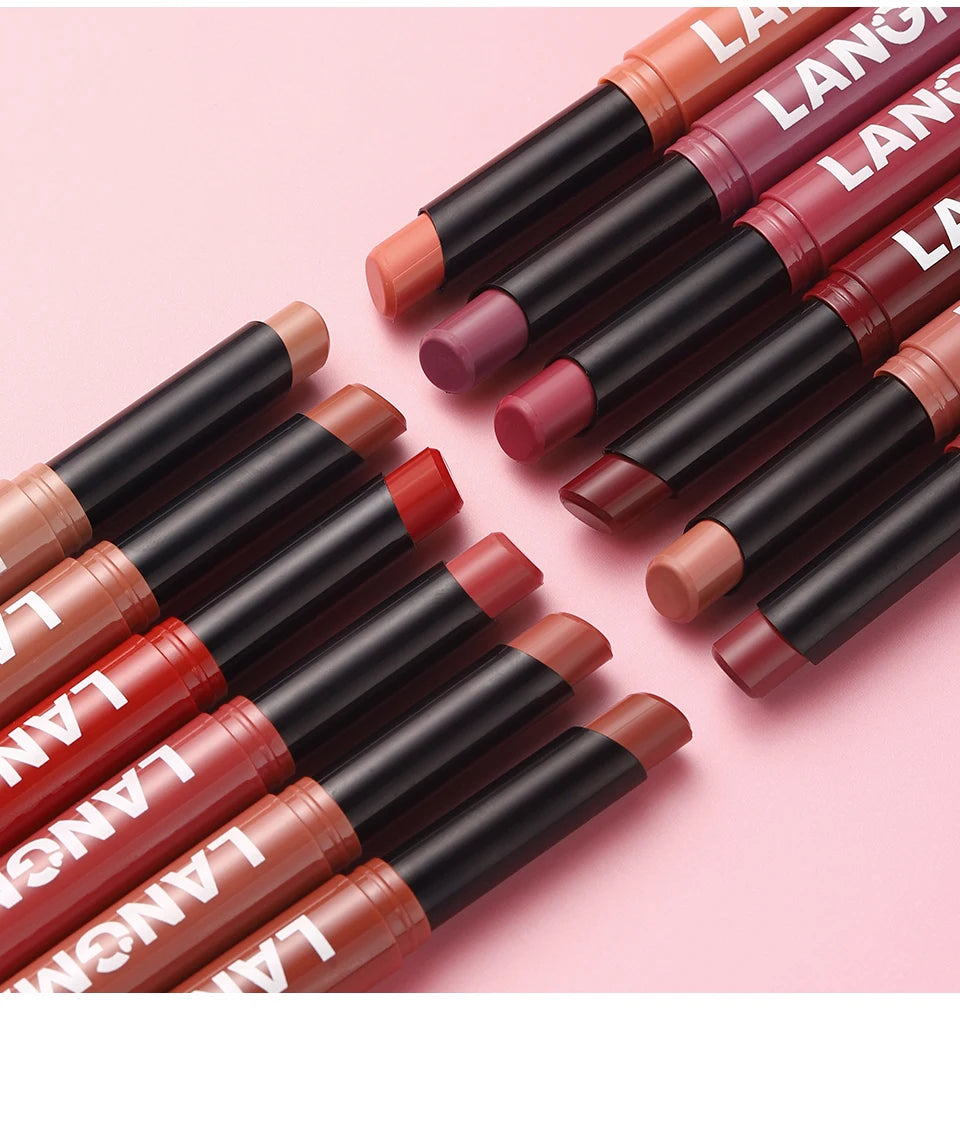 waterproof lip-liner+lipstick
