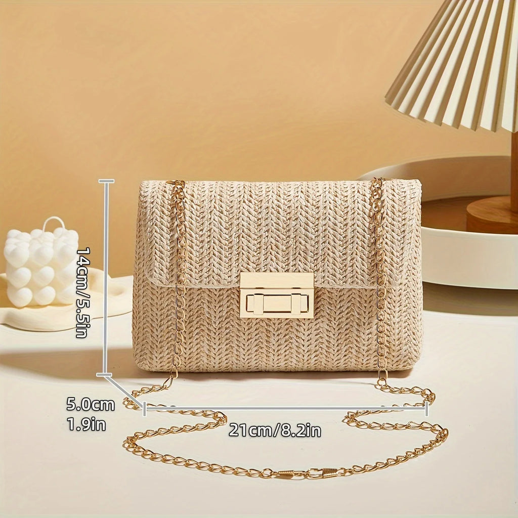 Straw Handwoven Shoulder Bag