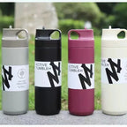 550ML Thermos Bottle Portable Tumbler Vacuum Flasks Stainless Steel Insulated Cup Outdoor Sports Water Bottle Travel Thermal Mug