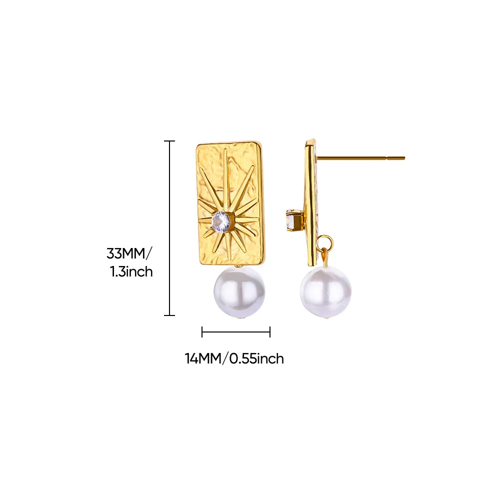 Vintage punk earrings