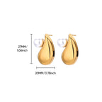 Vintage punk earrings